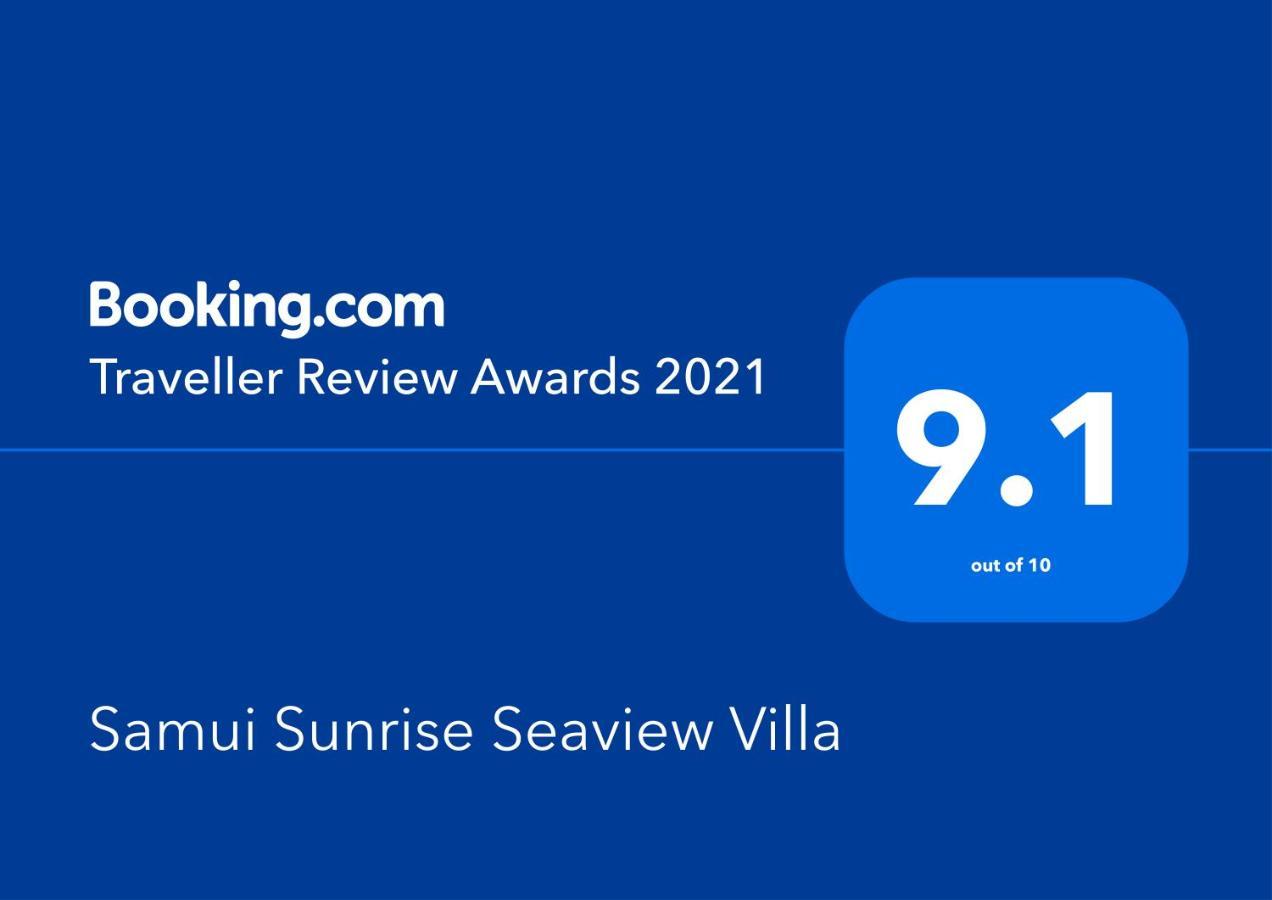 Samui Sunrise Seaview Villa Chaweng-stranden Eksteriør billede