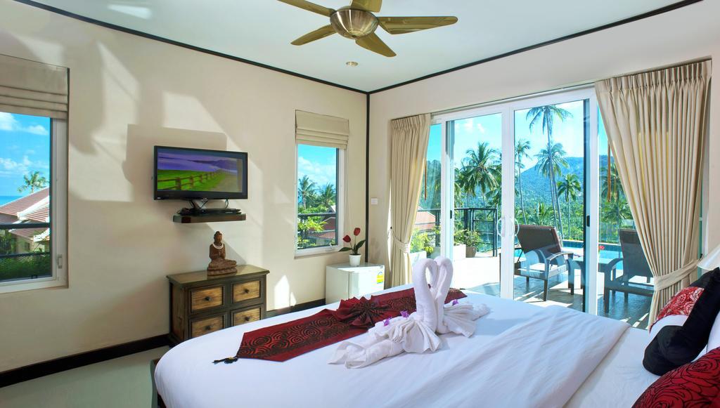 Samui Sunrise Seaview Villa Chaweng-stranden Eksteriør billede