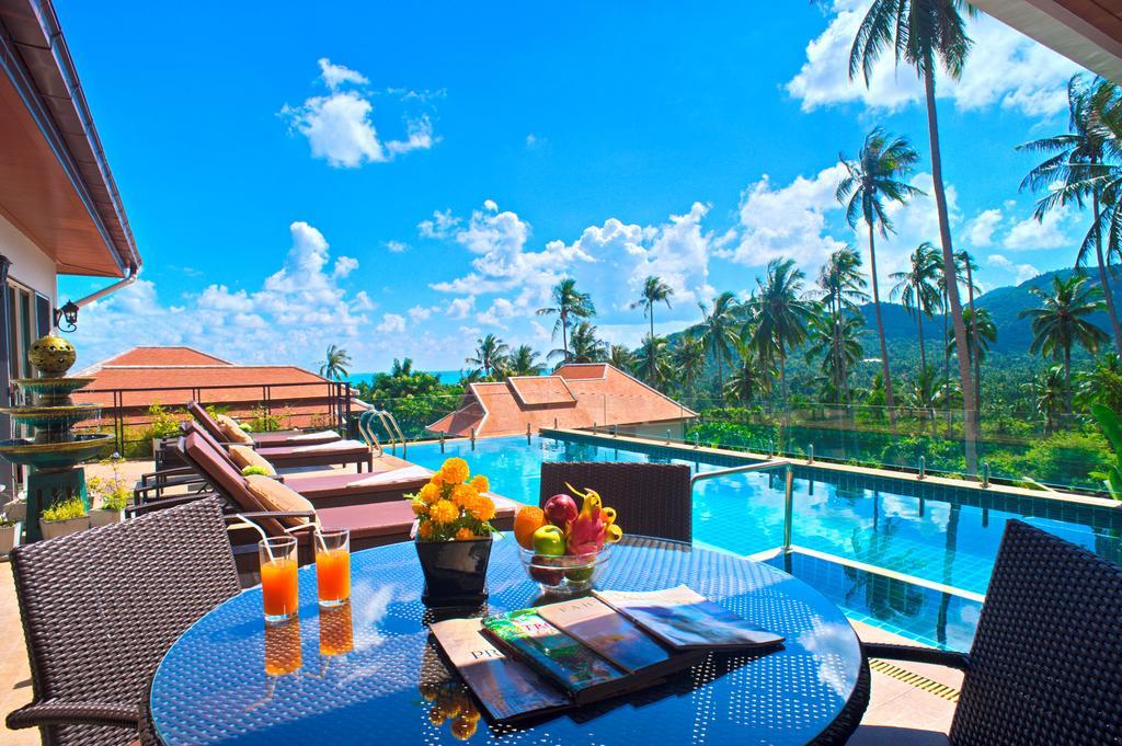 Samui Sunrise Seaview Villa Chaweng-stranden Eksteriør billede