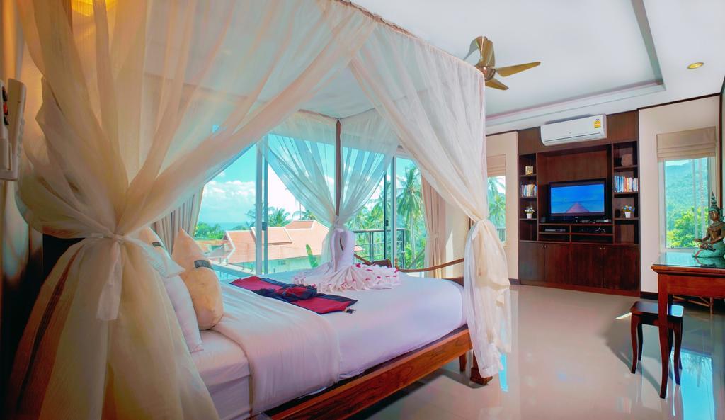 Samui Sunrise Seaview Villa Chaweng-stranden Eksteriør billede