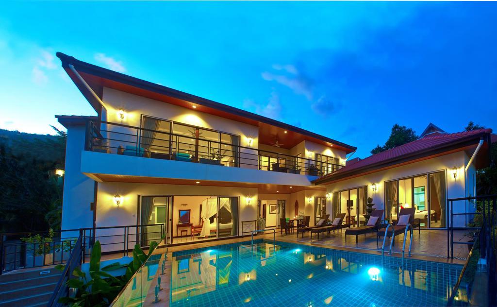 Samui Sunrise Seaview Villa Chaweng-stranden Eksteriør billede