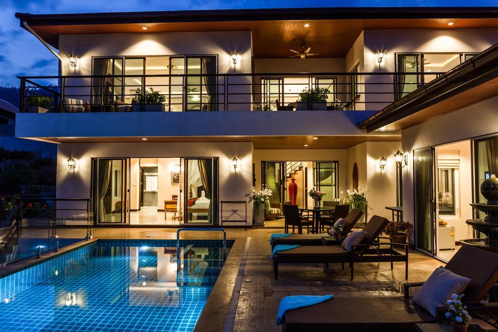 Samui Sunrise Seaview Villa Chaweng-stranden Eksteriør billede